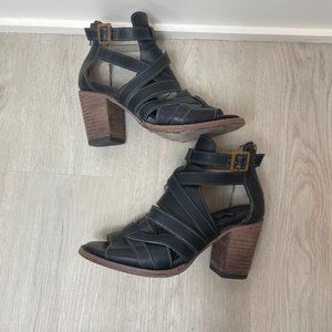 Freebird by Steven Black Strappy Sandals